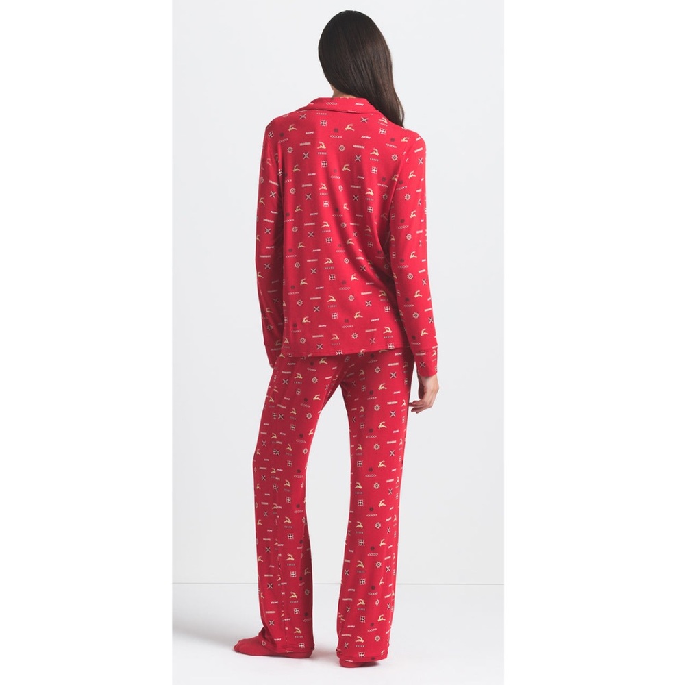 NWT SKIMS Sleep Long Sleeve Pajamas Sz Small - Picture 4 of 13